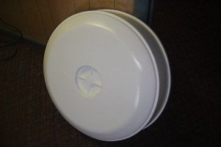   Diameter Molded Spare Tire Cover For RVs Trailers White For 14 Tire