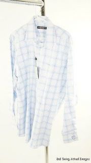 New w/ Tags Carnoustie Mens Woven Dress Shirt Golf Polo 100% Cotton 