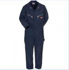 dickies mens navy blue long sleeve work coveralls S 4XL