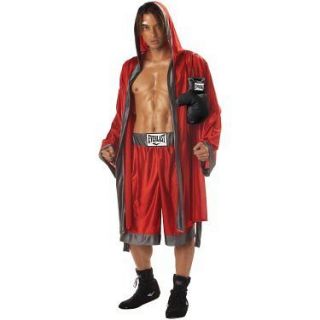 Everlast Boxer Red Robe Shorts Costume M L XL Boxing Gloves