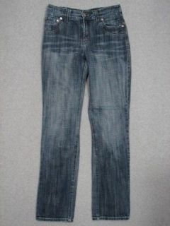 DEPARTMENT OF PEACE STRAIGHT LEG WOMENS JEANS sz4; GREAT LOOK