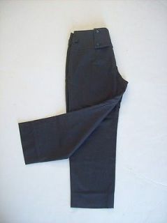 MARNI PANTS sz 6/42 Marni Gray Crop Pants w/ Pleat Detail Made in 