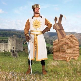 Monty Python & the Holy Grail   King Arthur Licensed Tunic Halloween 