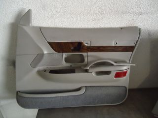 Passenger Front Grey & Wood Grain Door Panel 98 99 00 Mercury Grand 