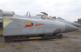 RAF Panavia Tornado ADV Fighter Aircraft Cockpit Section Simulator F2 