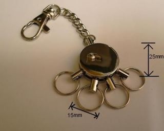 Multi Use Detachable Ring Keyring Key Holder Ideal Gift
