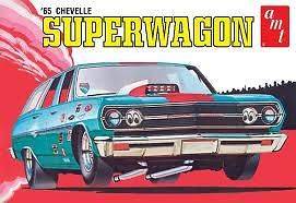 AMT 1/25 1965 Chevy Chevelle Super Wagon