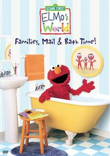 Elmos World   Families, Mail and Bath Time DVD, 2004