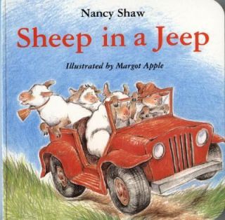 Sheep in a Jeep by Nancy E. Shaw 1997, Board Book