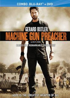 Machine Gun Preacher Blu ray DVD, 2012, Canadian