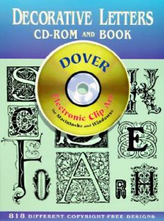 Decorative Letters by Dover Staff 1997, Paperback