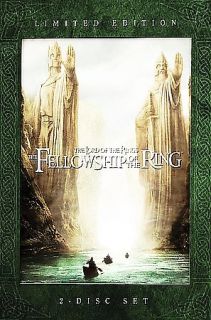 The Lord of the Rings The Fellowship of the Ring DVD, 2006, 2 Disc Set 