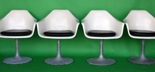 Vtg Mid Century Modern Saarinen Knoll Table Chair Tulip