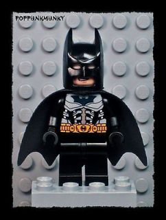 NEW Lego Joker Scarecrow Mr Freeze Custom RARE COMIC CON BLACK BATMAN 