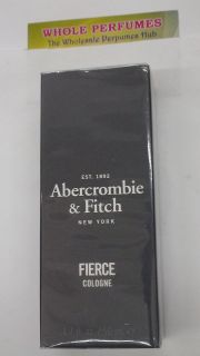 FIERCE FOR MEN BY ABERCROMBIE & FITCH 1.7 OZ COLOGNE SPRAY NEW IN BOX