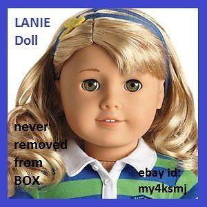 American Girl LANIE DOLL of the Year 2010 + Book INSURED Fast SHIP 
