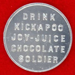 Drink Kickapoo Joy Juice Chocolate Soldier 5¢, Mayfield