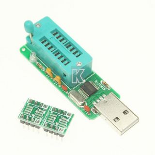 USB Port 24CXX EEPROM Programmer Reader Writer to 24C1024 support XP 