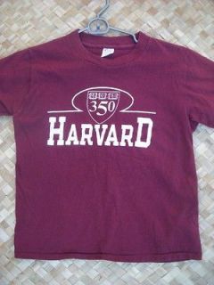 Vintage 1970s Champion Harvard Ivy League T Shirt Veritas 350 M Made 