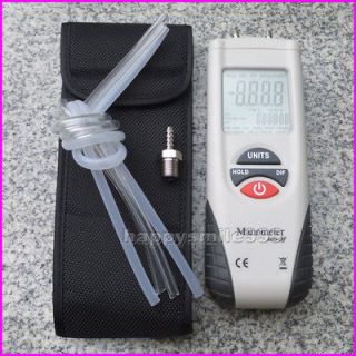 Digital Manometer Differential Air Pressure Meter Gauge