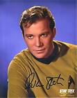 William Shatner Classic Star Trek TV Series Captain Kirk Autographed 