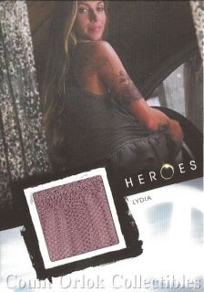 HEROES ARCHIVES Costume/Relic Card LYDIA/DAWN OLIVIERI  VARIANT 