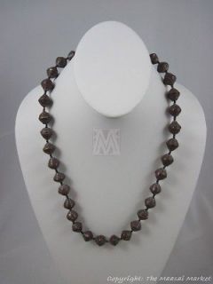   Market African Handmade Maasai Recycled Paper Beads Necklace #336 16