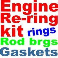 Engine rebuild re ring kit Chev 250 ,230,292. 1962 78 (Fits Chevrolet 