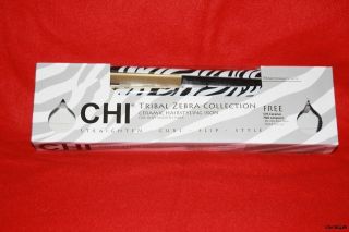 Chi Zebra Traditional White Tribal Collection 1 Hair Straightening 