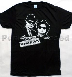 Blues Brothers   Black and White bros soft t shirt   Official   FAST 