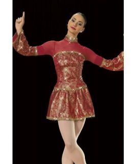 CHINESE822 BALLET NUTCRACKER SKATE TWIRL PAGEANT OUTFIT OF CHOICE 