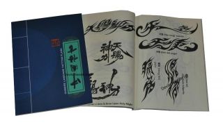 Chinese Language Tattoo Flash Book Art A4   (China Tribal/Lettering)