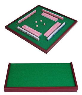 Mini size New hello kitty Chinese Mahjong Game travel table set pink 