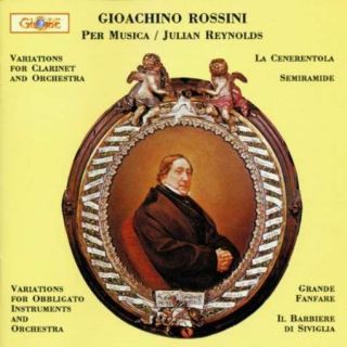 ROSSINI,G.   VARIATIONS FOR CLARINET AND [CD NEW]