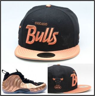 New Era Chicago Bulls Custom Fitted Hat Designed For The Air 