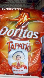   of Doritos Spicy TAPATIO Corn Chips Snacks*Frito Lay*NEW*GREAT SELLER
