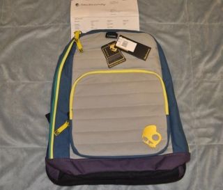 Skullcandy Player & Coin Backpacks Bag School Bag w/ Laptop 