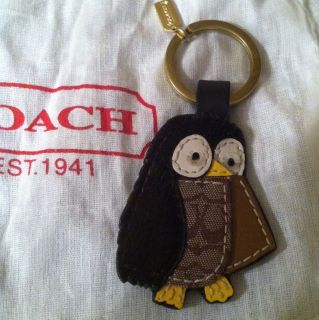 SUPER CUTE Coach Owl Key Chain