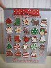 NEW HALLMARK MAGNETIC COUNTDOWN CALENDAR~COOKIE SHEET WITH 24 HOLIDAY 