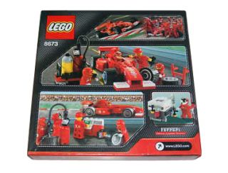 Lego Racers Ferrari F1 Fuel Stop 8673
