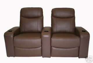Home Theater Seating Recliner Movie Chairs 2 Seats