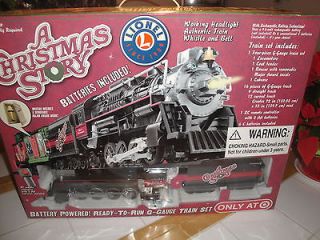 NEW LIONEL CHRISTMAS STORY TRAIN SET G Scale SALE PRICE, GREAT 
