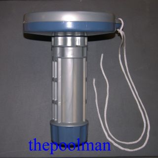 Floating Bromine or Chlorine Tablet Dispenser for Small Swimming Pools 