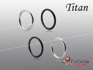 Pcs 16G 10mm Titanium Segment Rings Eyebrow Lip Ear Body Jewellery