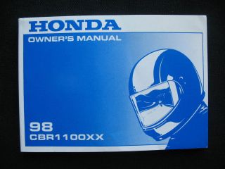 Honda 1998 CBR1100XX CBR 1100 XX Blackbird ~NEW~ Original Owners 