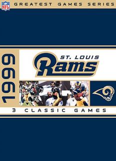 NFL Greatest Games Series St. Louis Rams 1999 Playoffs DVD, 2007, 3 