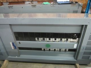   HCP I Line Panel Board 400 Amp w/ 12 Circuit Breakers Enclosure