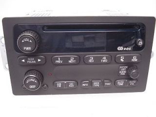 02 03 GMC CHEVY CHEVROLET Blazer Jimmy S10 S15 Sonoma Radio Stereo CD 