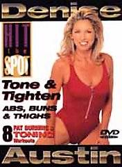 Denise Austin   Hit the Spot Tone Tighten Abs, Buns Thighs DVD, 2000 