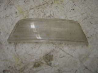 75 FIAT 124 CONVERTIBLE LICENSE PLATE LENS RH SPIDER (Fits Fiat 